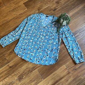 Ann Taylor flora blouse